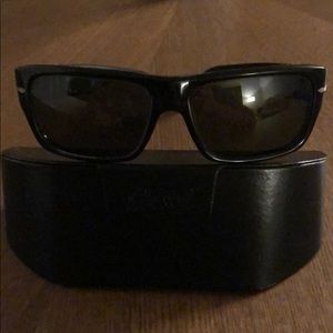 Persol 2956-S black on black and polarized
